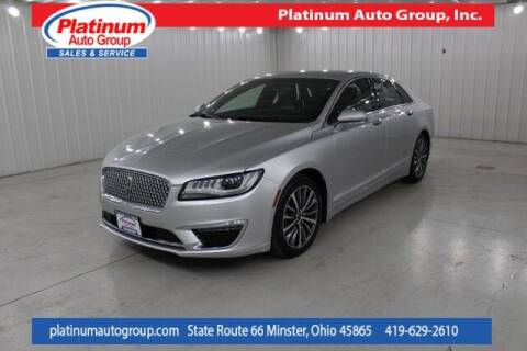 2017 Lincoln MKZ for sale at Platinum Auto Group Inc. in Minster OH