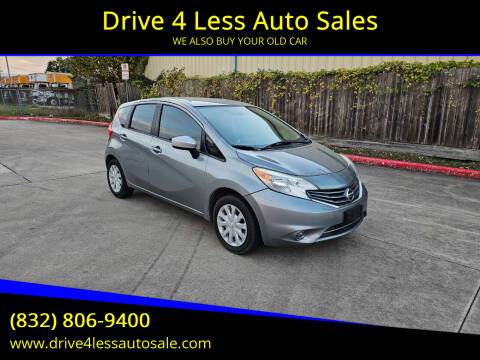 2015 Nissan Versa Note for sale at Drive 4 Less Auto Sales in Houston TX