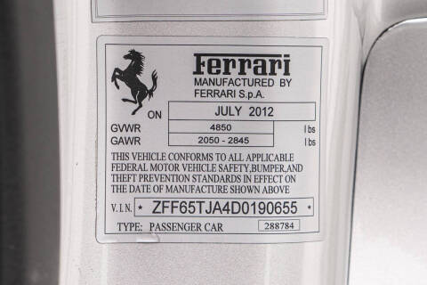 2013 Ferrari California