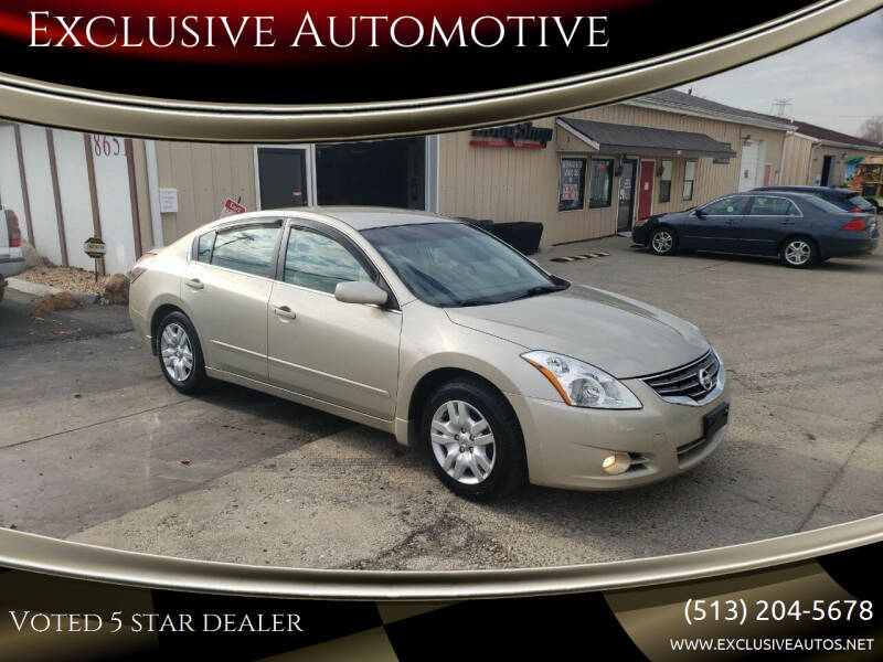 2010 Nissan Altima for sale at Exclusive Automotive in West Chester OH