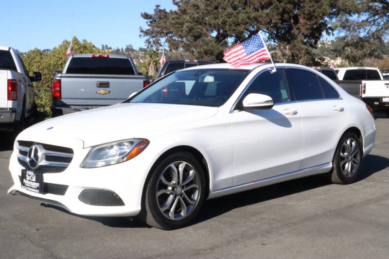 Used 2016 Mercedes-Benz C-Class C300 with VIN 55SWF4JBXGU177245 for sale in San Diego, CA