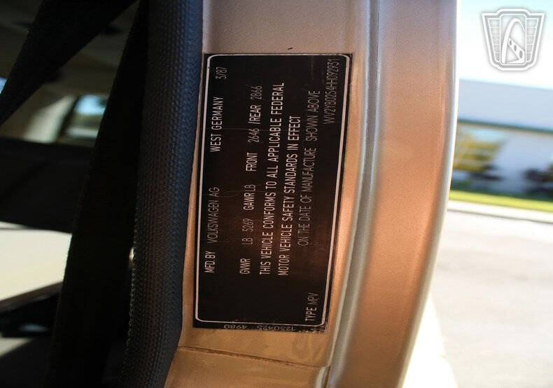 1987 Volkswagen Vanagon