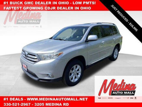2013 Toyota Highlander for sale at Medina Auto Mall in Medina OH