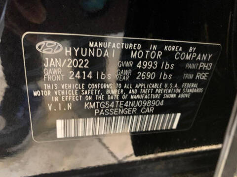 2022 Genesis G70