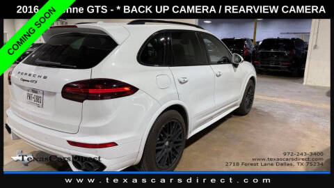 2016 Porsche Cayenne GTS