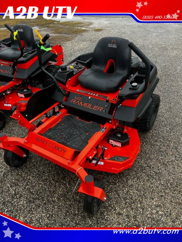 2025 Bad Boy Mowers MZ Rambler 42" 22HP Kohler for sale at A2B UTV in Floresville TX