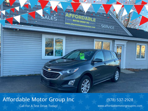2018 Chevrolet Equinox for sale at Affordable Motor Group Inc in Worcester MA