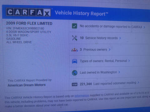 2009 Ford Flex Limited