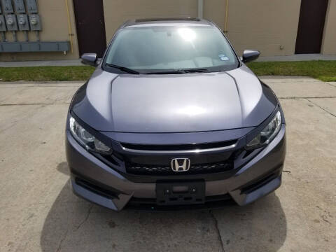 2016 Honda Civic for sale at Hispanos Cars 4 Less by Cadena Motors, Inc. in Houston TX