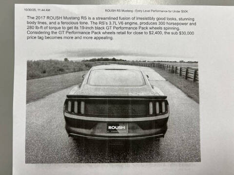 2015 Ford Mustang V6