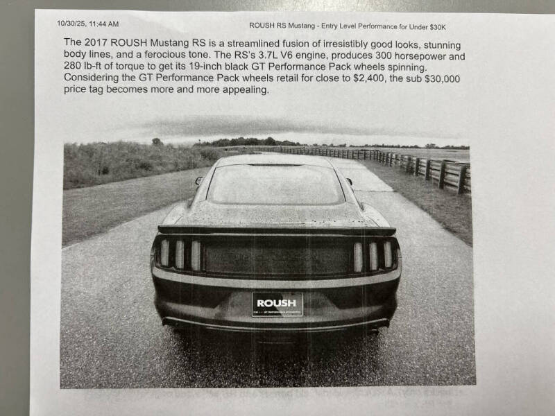 2015 Ford Mustang V6