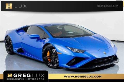 2020 Lamborghini Huracan for sale at HGREG LUX EXCLUSIVE MOTORCARS in Pompano Beach FL