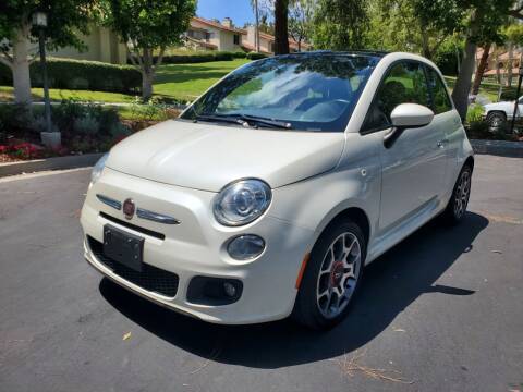 2013 FIAT 500 for sale at E MOTORCARS in Fullerton CA