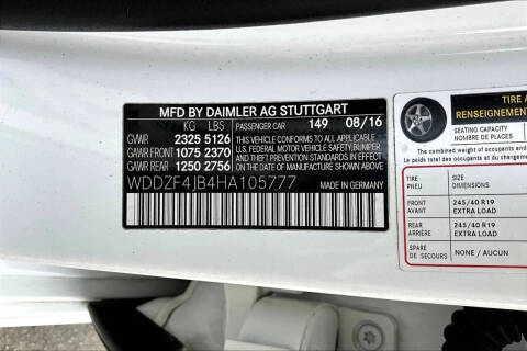 2017 Mercedes-Benz E-Class E 300