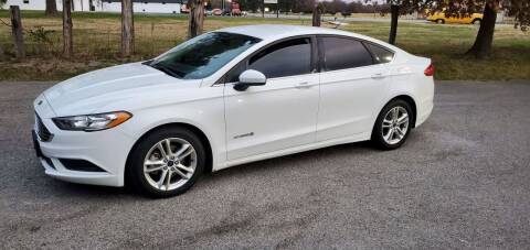 2018 Ford Fusion Hybrid for sale at Elite Auto Sales in Herrin IL