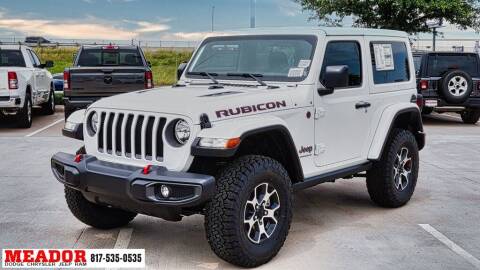 2022 Jeep Wrangler for sale at Meador Dodge Chrysler Jeep RAM in Fort Worth TX