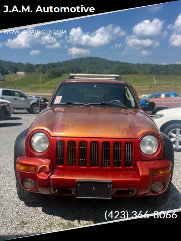 2002 Jeep Liberty for sale at J.A.M. Automotive in Surgoinsville TN