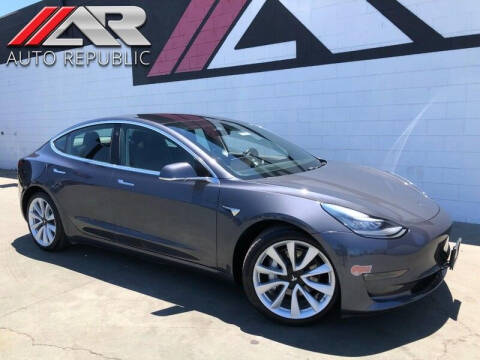2019 Tesla Model 3 for sale at Auto Republic Fullerton in Fullerton CA
