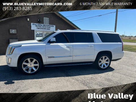 2016 Cadillac Escalade ESV for sale at Blue Valley Motorcars in Stilwell KS