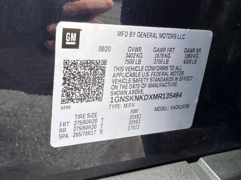 2021 Chevrolet Tahoe LT