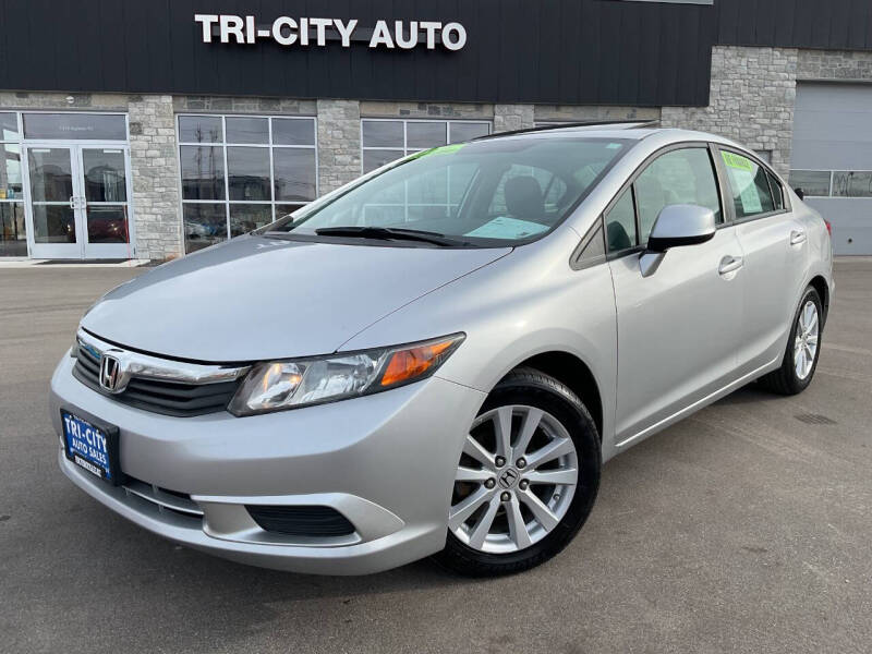 2012 Honda Civic for sale at TRI CITY AUTO SALES LLC in Menasha WI