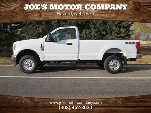 2019 Ford F-250 Super Duty for sale at Joe's Motor Company in Hazard NE