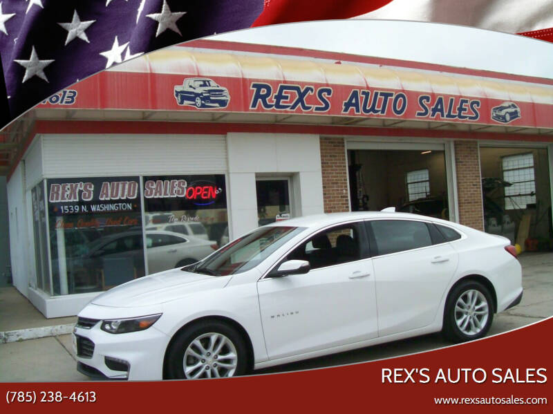2016 Chevrolet Malibu for sale at Rex's Auto Sales in Junction City KS