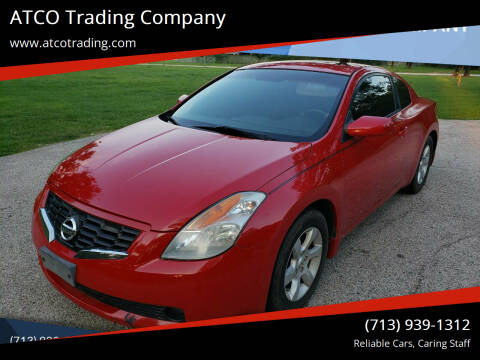 2009 Nissan Altima for sale at ATCO Trading Company in Houston TX