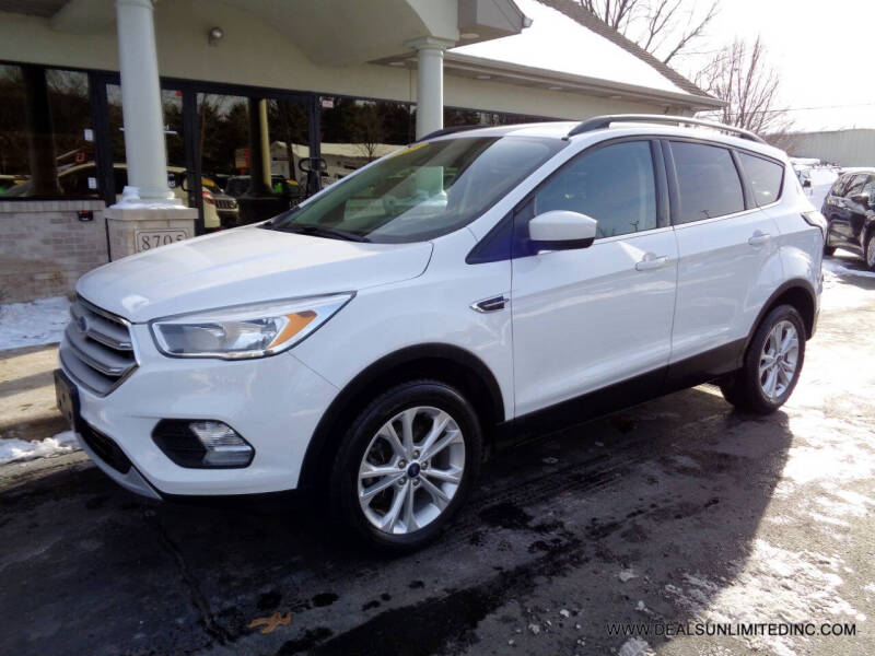 2018 Ford Escape for sale at DEALS UNLIMITED INC in Portage MI