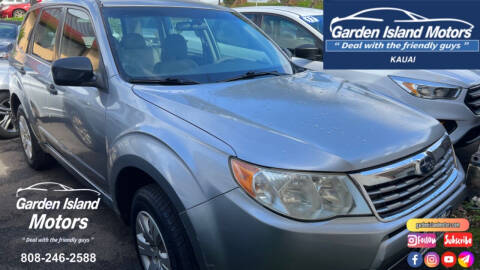 2009 Subaru Forester for sale at Garden Island Motors in Lihue HI