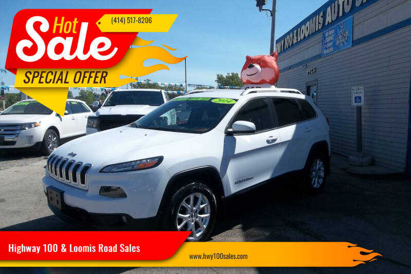 2014 Jeep Cherokee for sale at Highway 100 & Loomis Road Sales in Franklin WI