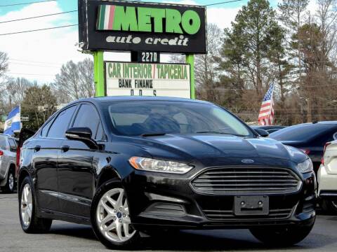 2014 Ford Fusion for sale at Metro Auto Credit in Smyrna GA