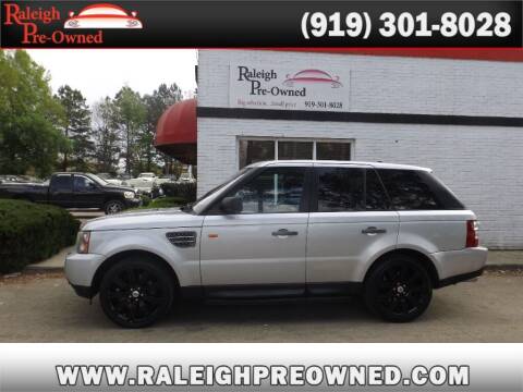 2008 Land Rover Range Rover Sport for sale at Raleigh Pre-Owned in Raleigh NC