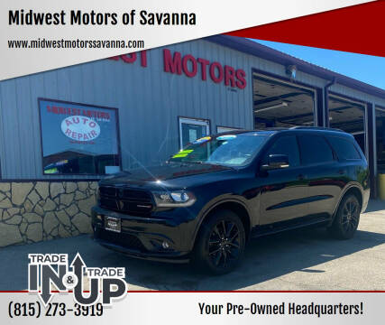 2017 Dodge Durango for sale at Midwest Motors of Savanna in Savanna IL