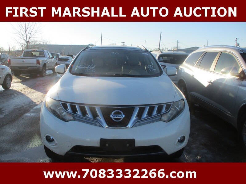 2010 Nissan Murano for sale at First Marshall Auto Auction in Harvey IL