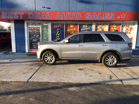 2017 Dodge Durango for sale at AS LOW AS $499 DOWN in Clinton Township MI