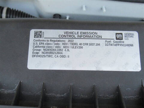 2022 GMC Savana 2500