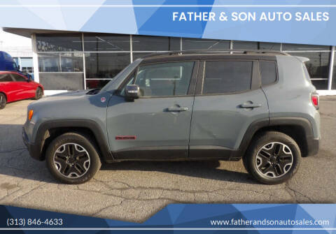 2016 Jeep Renegade for sale at Father & Son Auto Sales in Dearborn MI