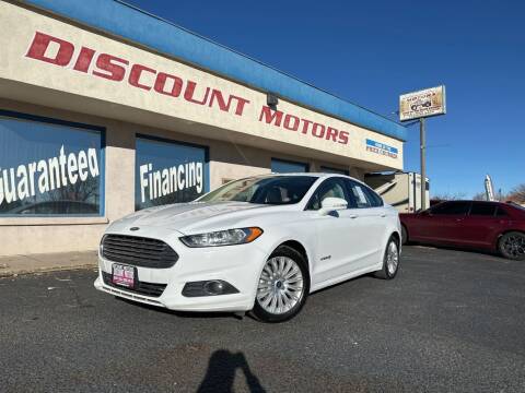 2013 Ford Fusion Hybrid for sale at Discount Motors in Pueblo CO