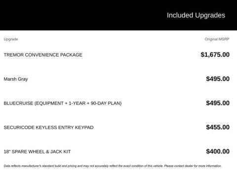 2026 Ford Explorer Tremor