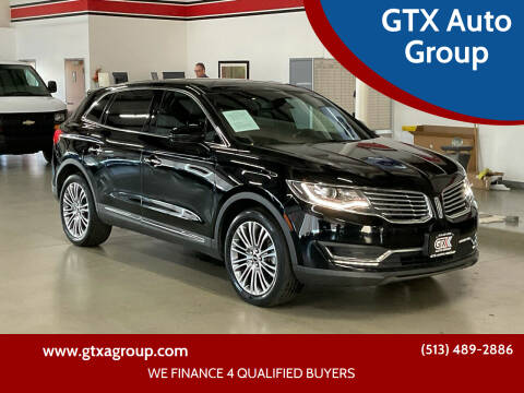 2016 Lincoln MKX for sale at GTX Auto Group in West Chester OH