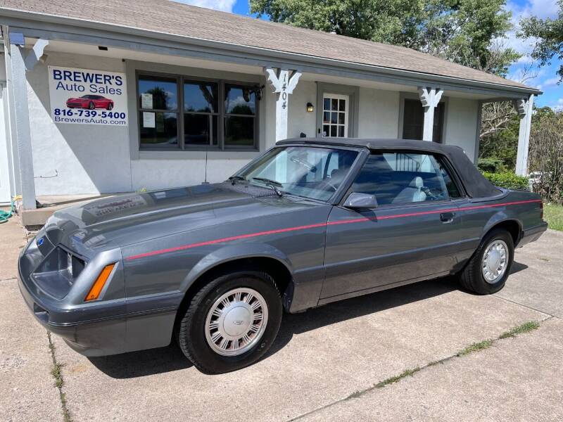 1986 Ford Mustang for sale at Brewer's Auto Sales in Greenwood MO