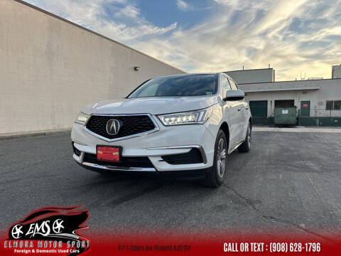 2020 Acura MDX for sale at Elmora Motor Sport in Elizabeth NJ