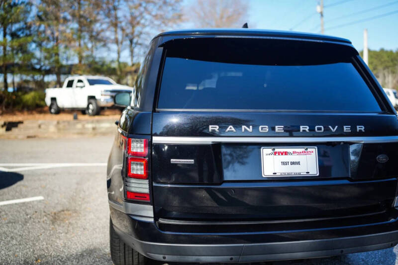 2017 Land Rover Range Rover Supercharged