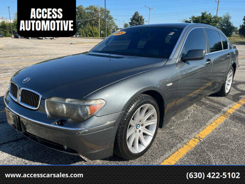 2004 BMW 7 Series for sale at ACCESS AUTOMOTIVE in Bensenville IL