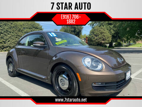2013 Volkswagen Beetle for sale at 7 STAR AUTO in Sacramento CA