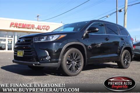2017 Toyota Highlander for sale at PREMIER AUTO IMPORTS - Temple Hills Location in Temple Hills MD