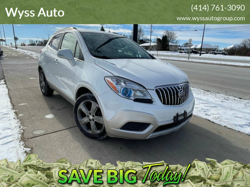 2014 Buick Encore for sale at Wyss Auto in Oak Creek WI