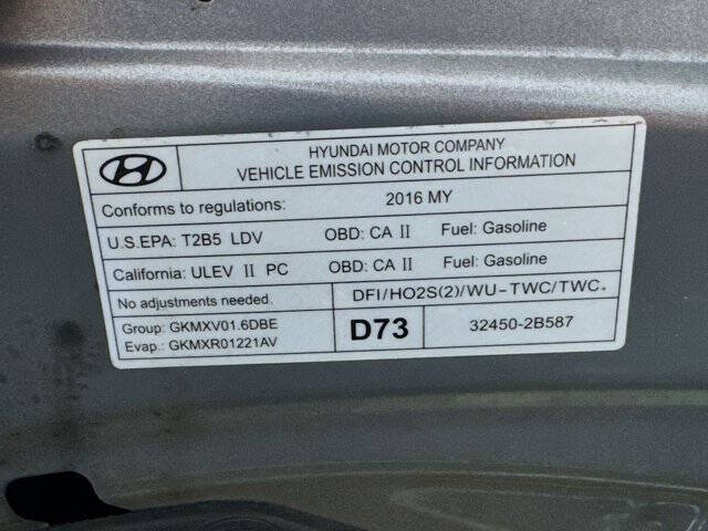 2016 Hyundai Accent SE