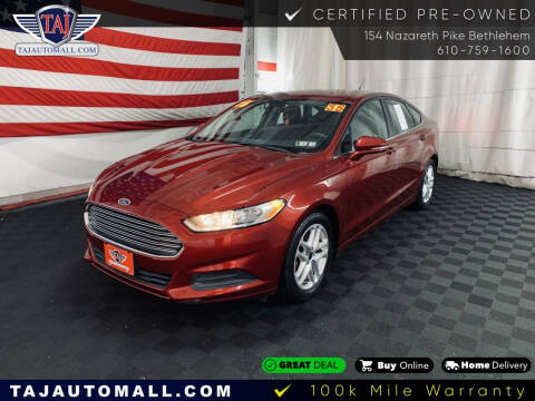 2016 Ford Fusion for sale at Taj Auto Mall in Bethlehem PA